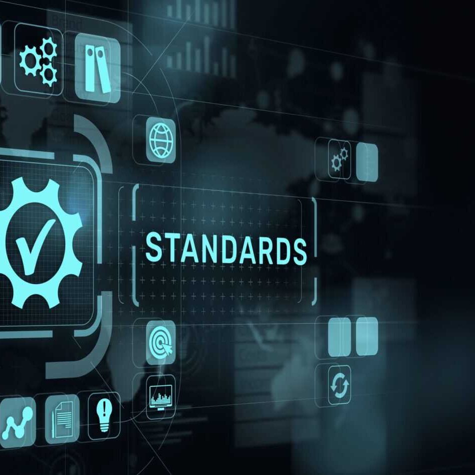 Digital Artwork with the word "Standards" included